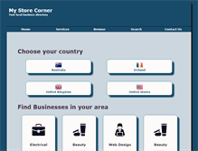 Tablet Screenshot of mystorecorner.com